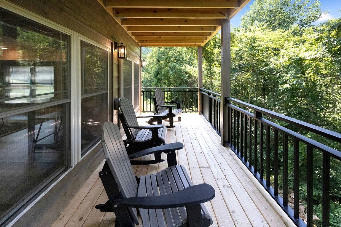 Modern Luxury Cabin with Hot Tub near Winfield Dunn Pkwy in Sevierville, TN