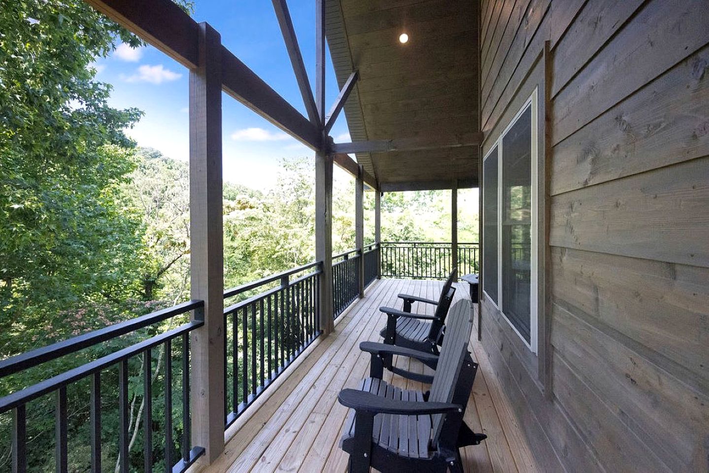 Modern Luxury Cabin with Hot Tub near Winfield Dunn Pkwy in Sevierville, TN