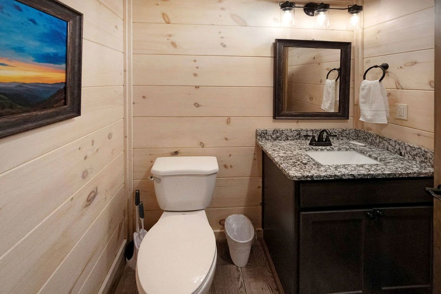 Modern Luxury Cabin with Hot Tub near Winfield Dunn Pkwy in Sevierville, TN