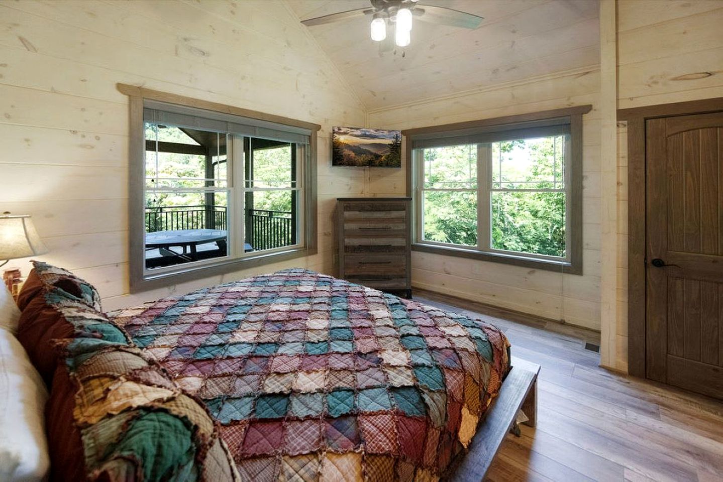 Modern Luxury Cabin with Hot Tub near Winfield Dunn Pkwy in Sevierville, TN