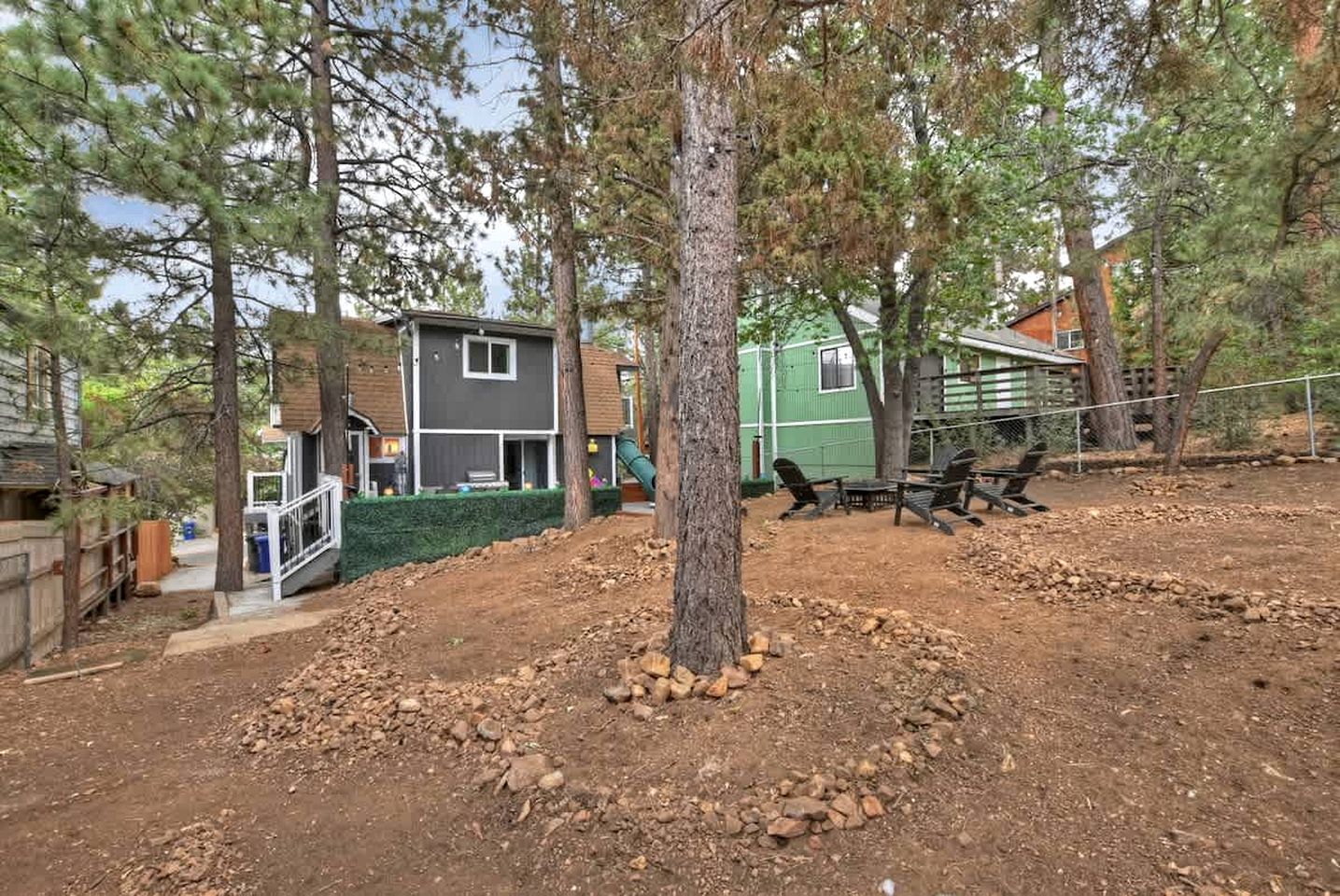 Newly Renovated Mountain Cabin with Epic Kids’ Slide Near Big Bear Lake, California