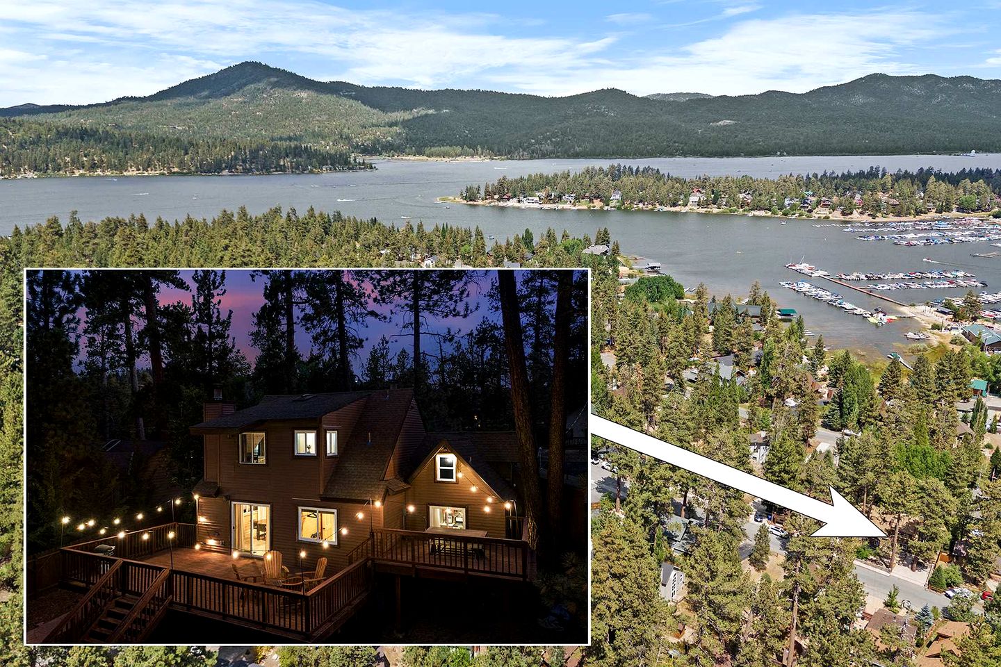 Splendid Cabin with Basket Court, Game Space and Deck in California