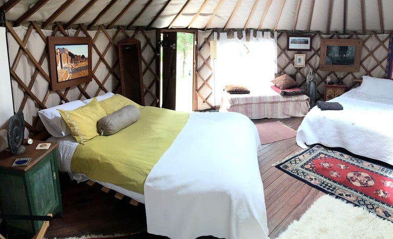 Yurts (Marlborough, South Island, New Zealand)