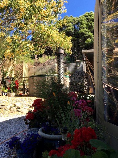 Yurts (Marlborough, South Island, New Zealand)