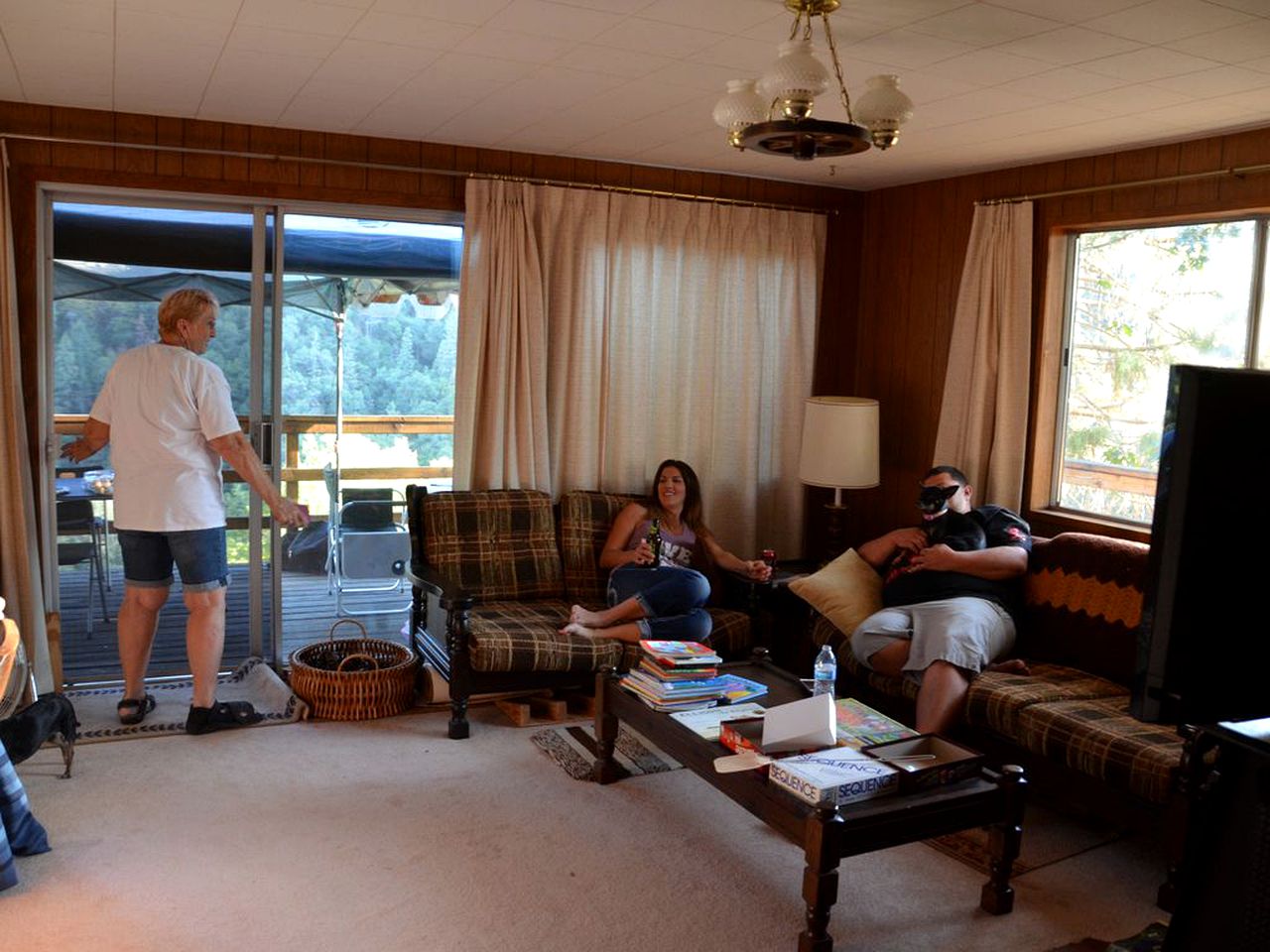 Rustic Cabin Rental with Incredible Views from Deck in Camp Nelson, California