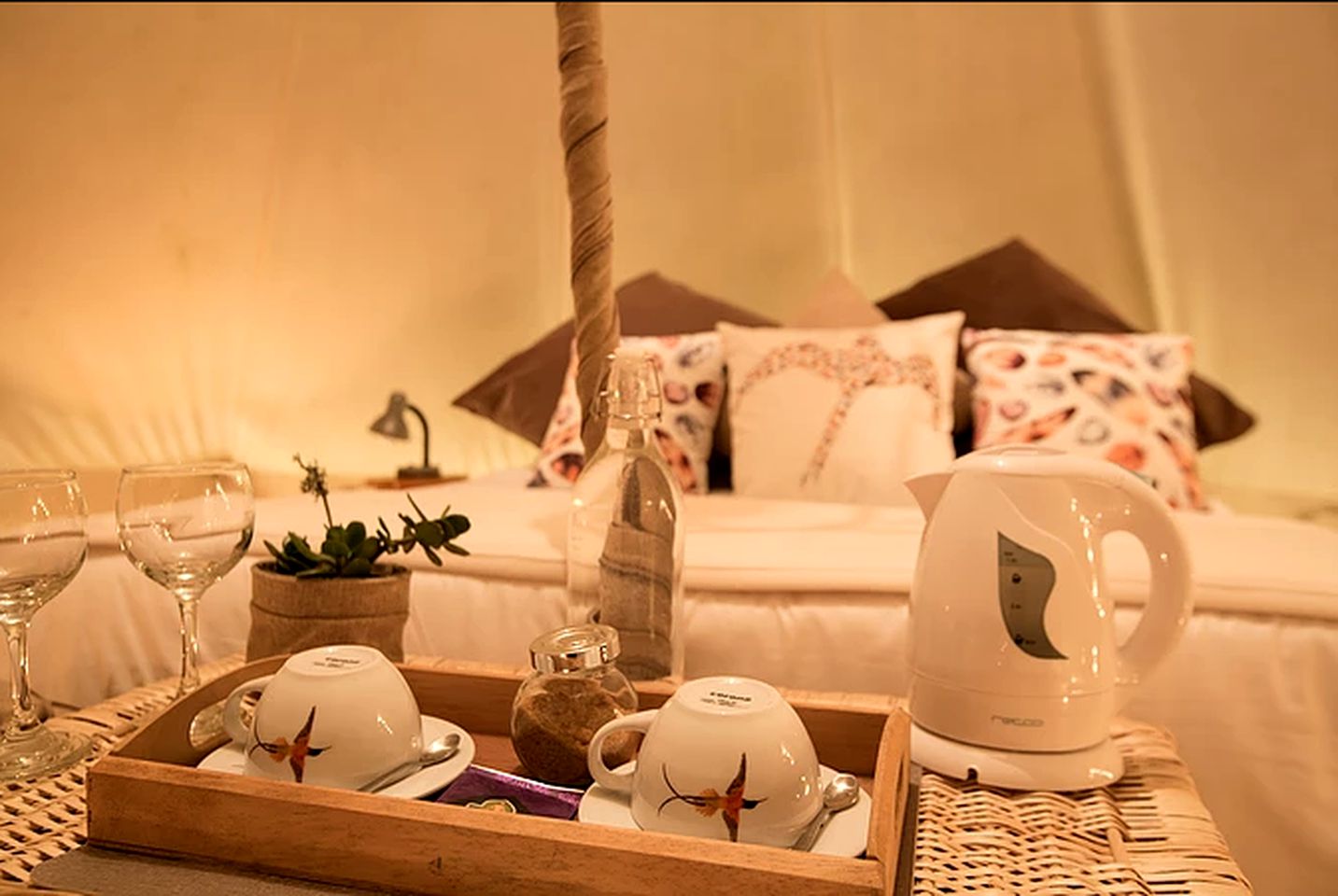 Luxury Family Bell Tent Camping near Bogota, Colombia