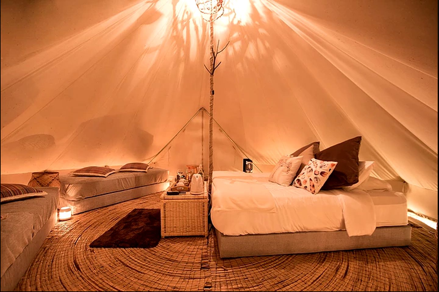 Luxury Family Bell Tent Camping near Bogota, Colombia