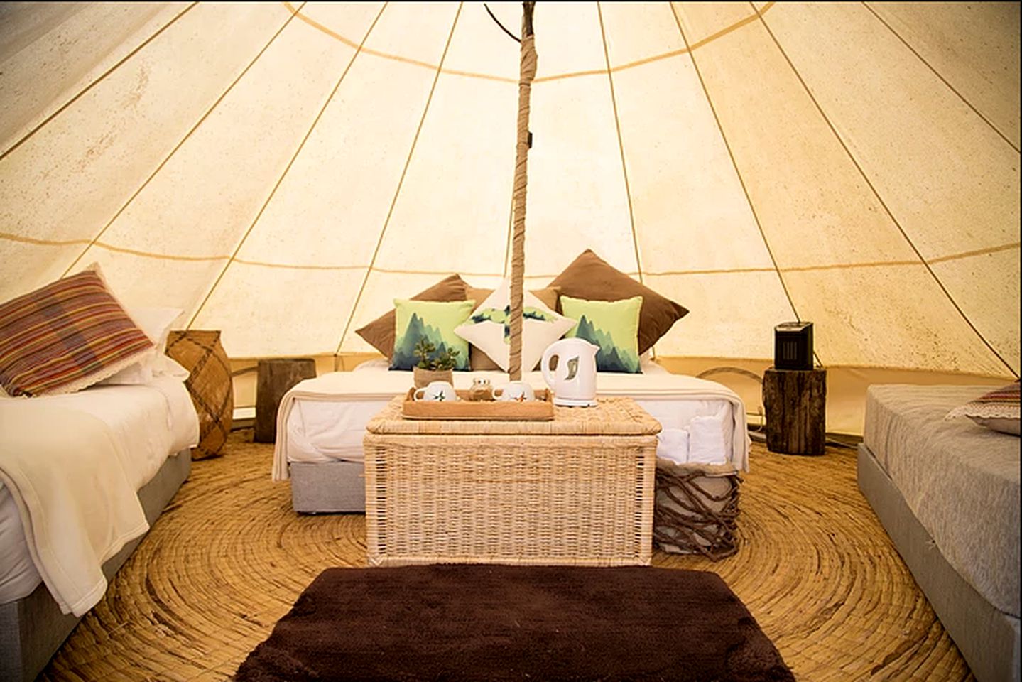 Luxury Family Bell Tent Camping near Bogota, Colombia