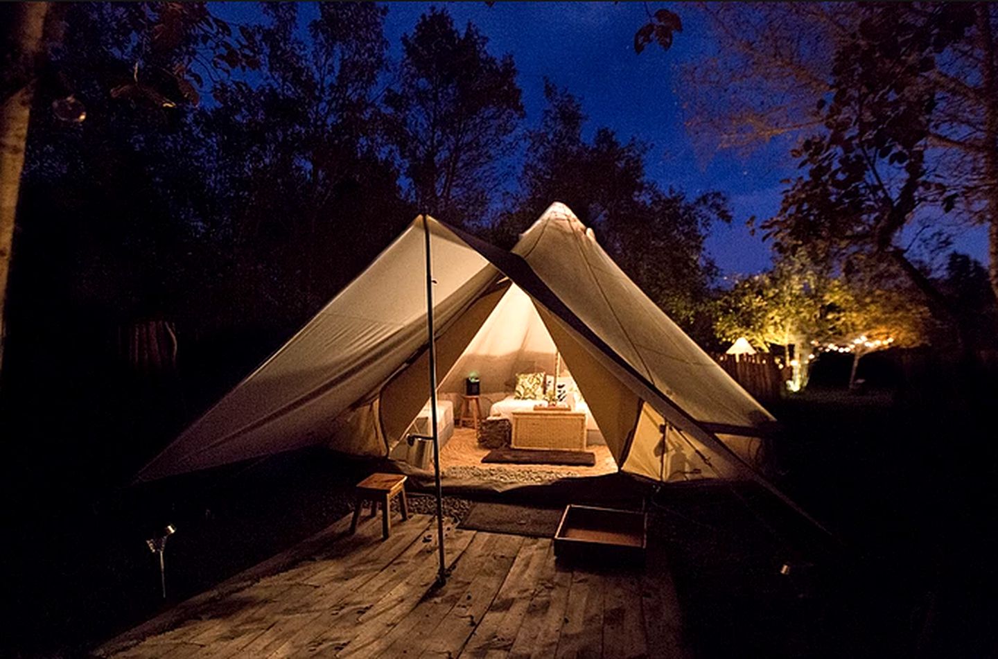 Luxury Family Bell Tent Camping near Bogota, Colombia