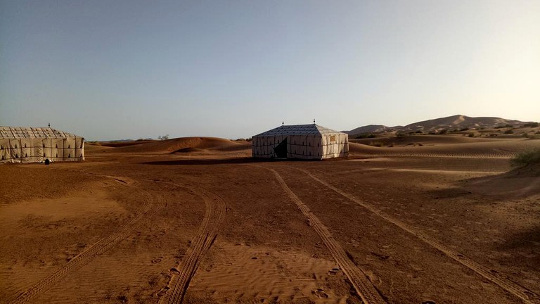 Safari Tents (Merzouga, Drâa-Tafilalet Region, Morocco)