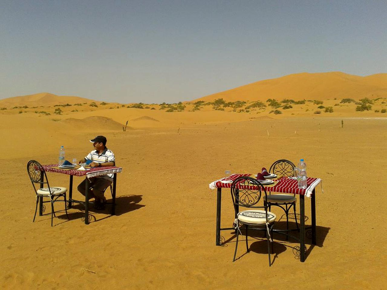 Unique Glamping Tent with On-Site Restaurant in Merzouga, Morocco