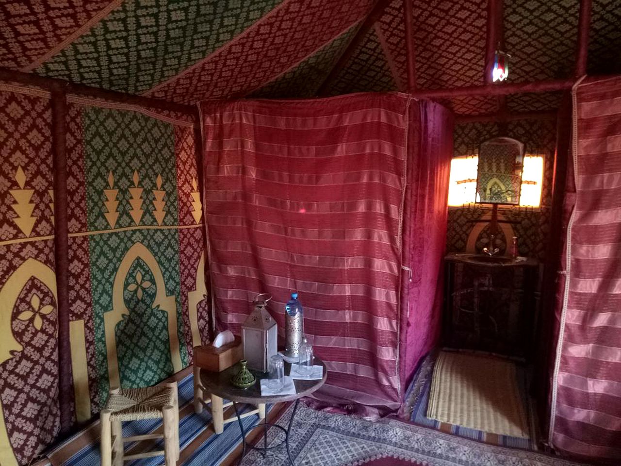 Unique Glamping Tent with On-Site Restaurant in Merzouga, Morocco