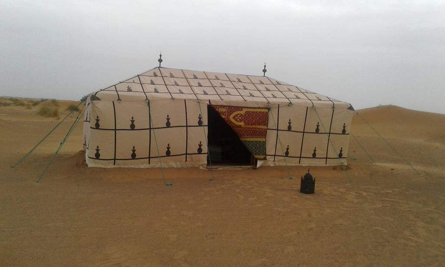 Spacious Tent Accommodation for a Desert Getaway in Merzouga, Morocco