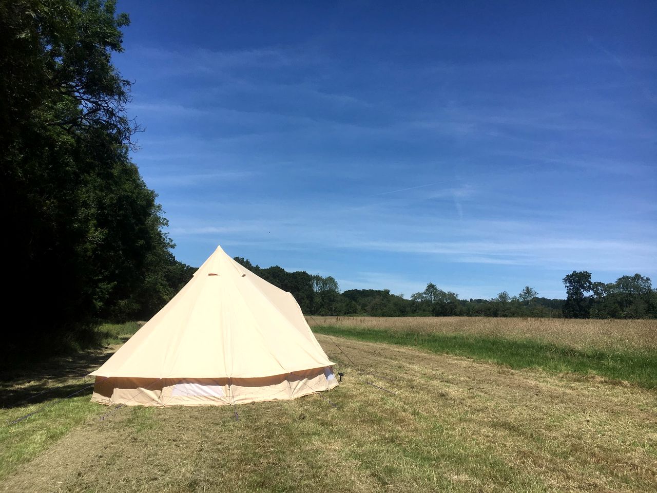 Secluded Luxury Glamping in a Tranquil Meadow Escape in England, United Kingdom