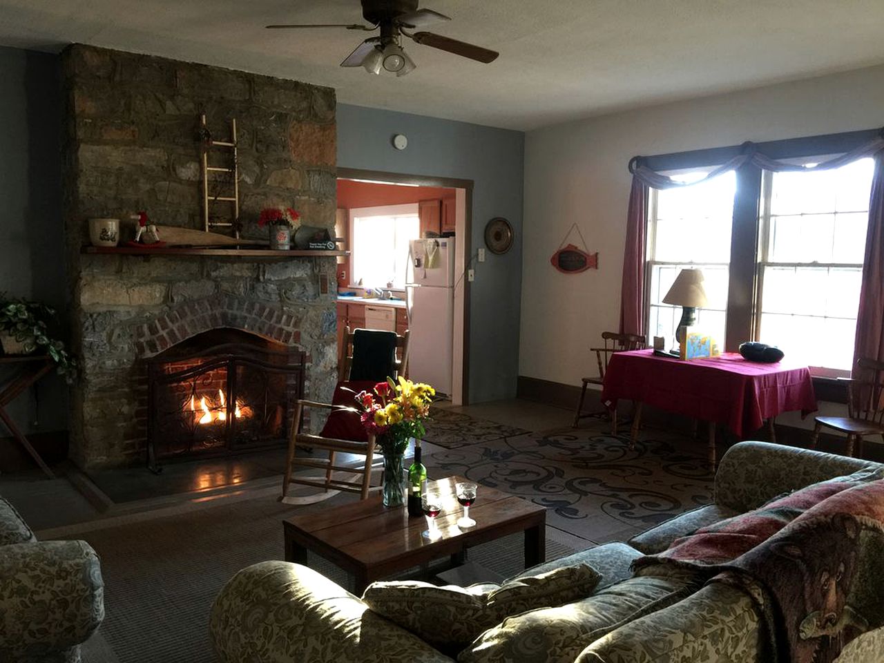 Inviting Cottage Rental on a Private Farm in Rileyville, Virginia