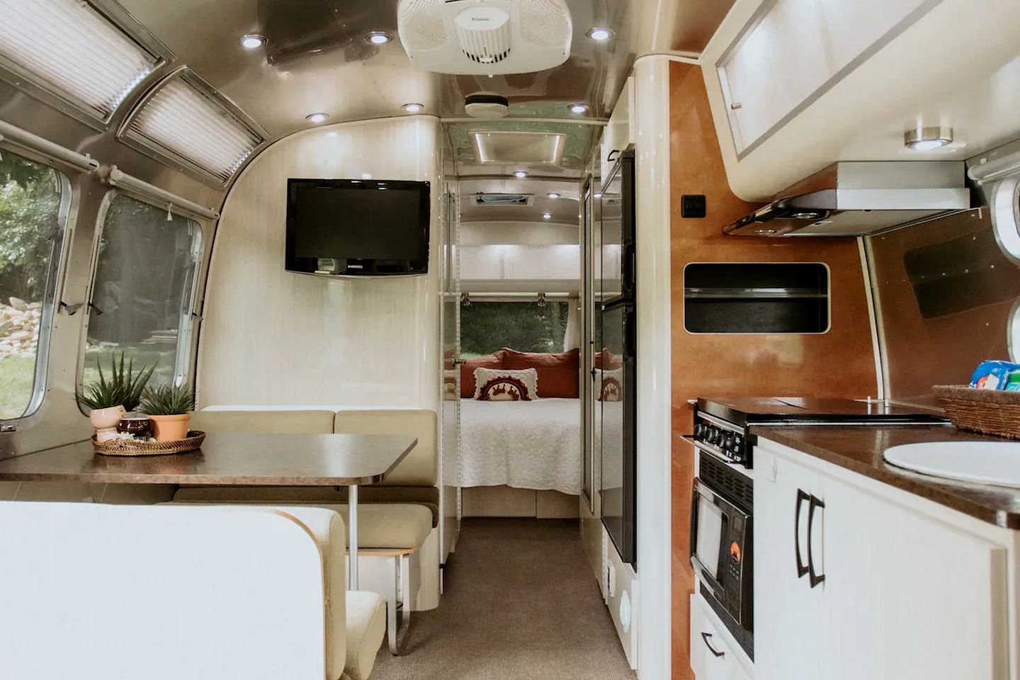 Modern Airstream Perfect for Couples Getaway in Erwin, Tennessee