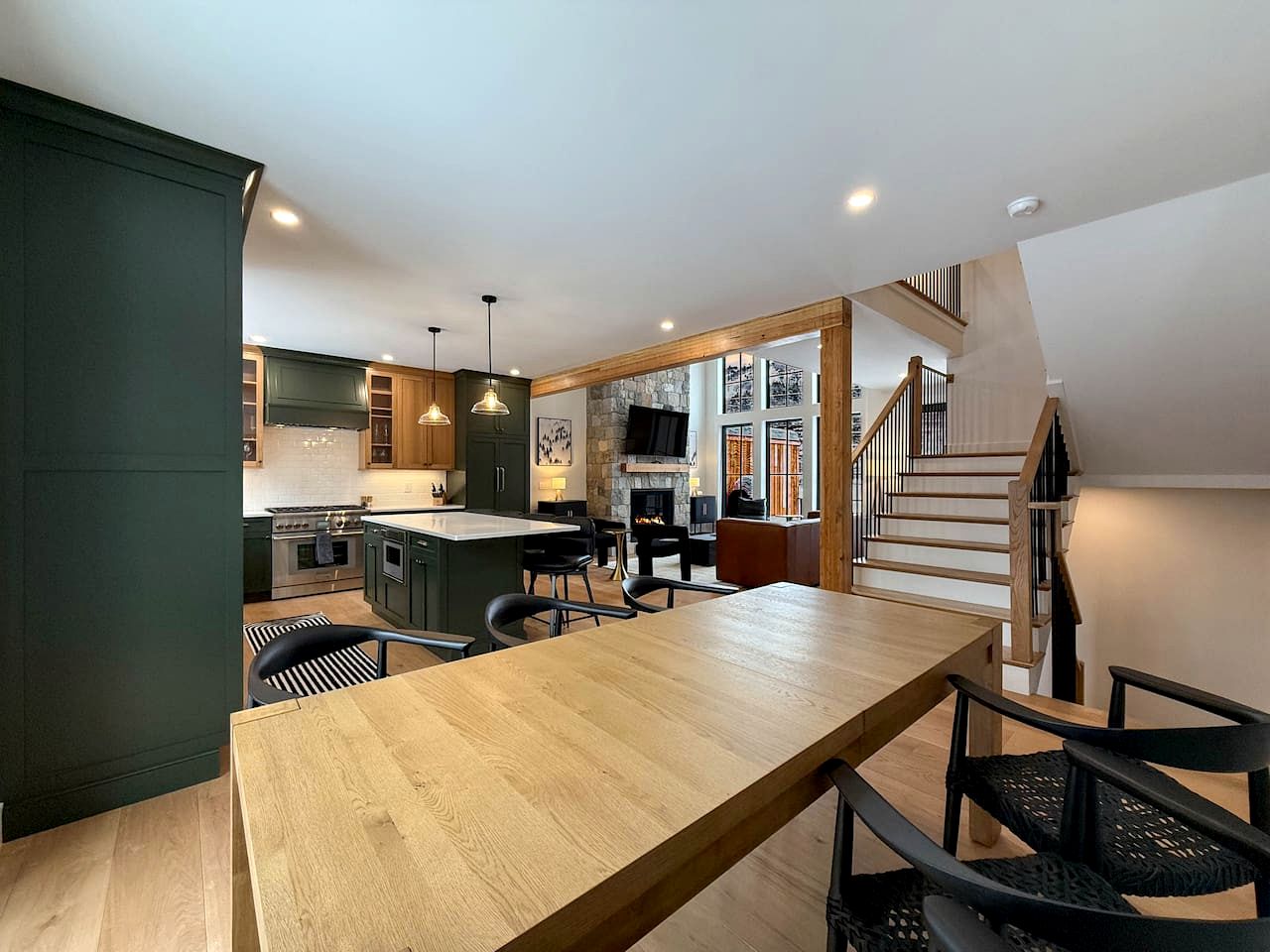 Modern Alpine Retreat with Private Hot Tub and Fireplace in North Conway, New Hampshire