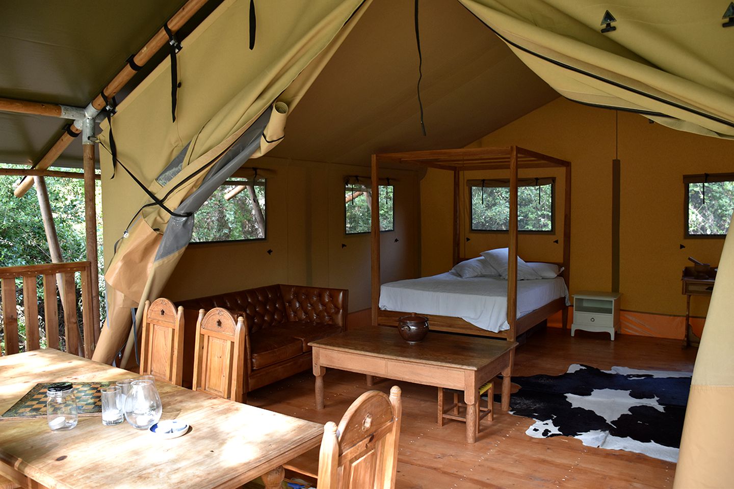 Spacious Safari Tent for a Glamping Experience near the Beach in Norfolk, England