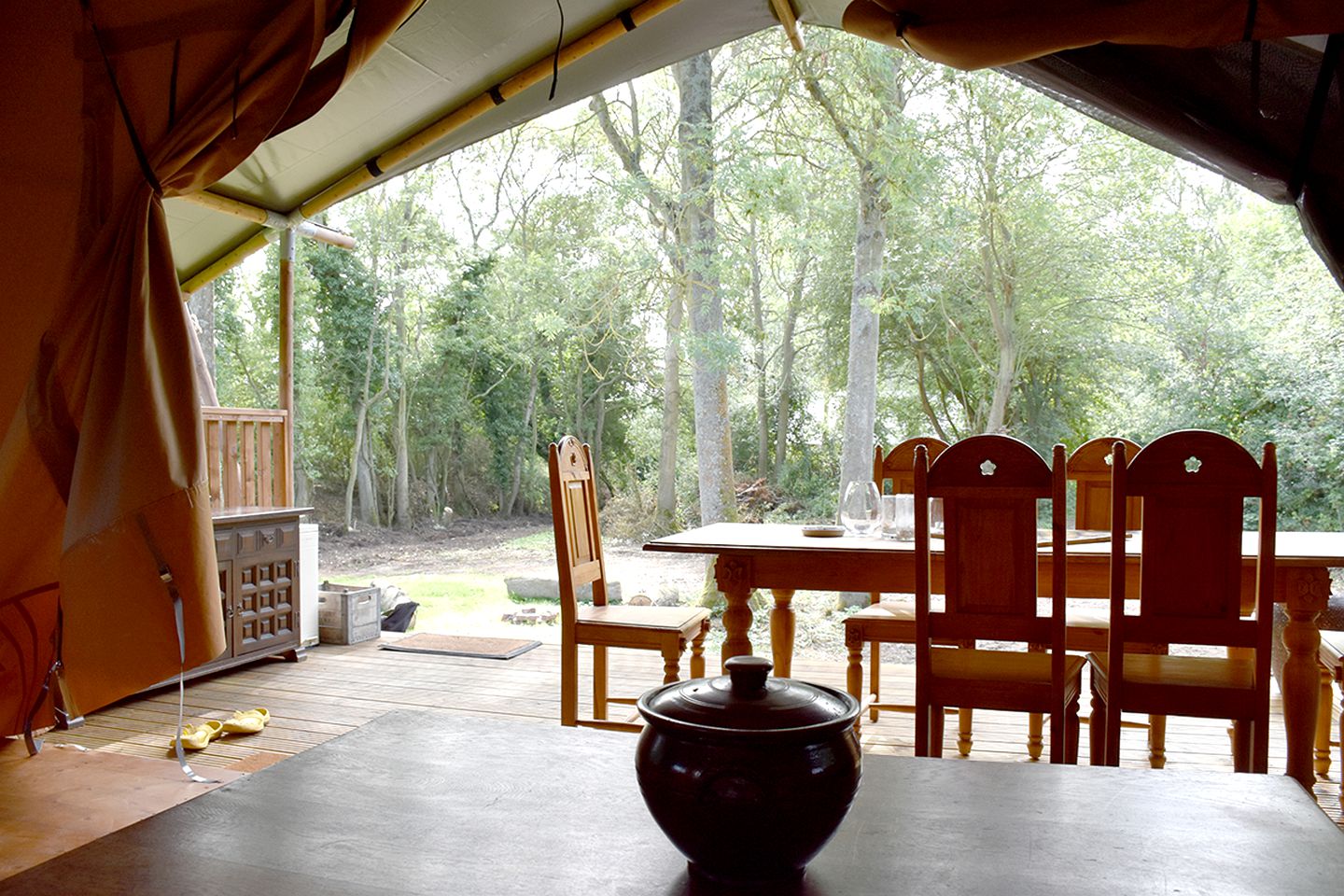 Spacious Safari Tent for a Glamping Experience near the Beach in Norfolk, England