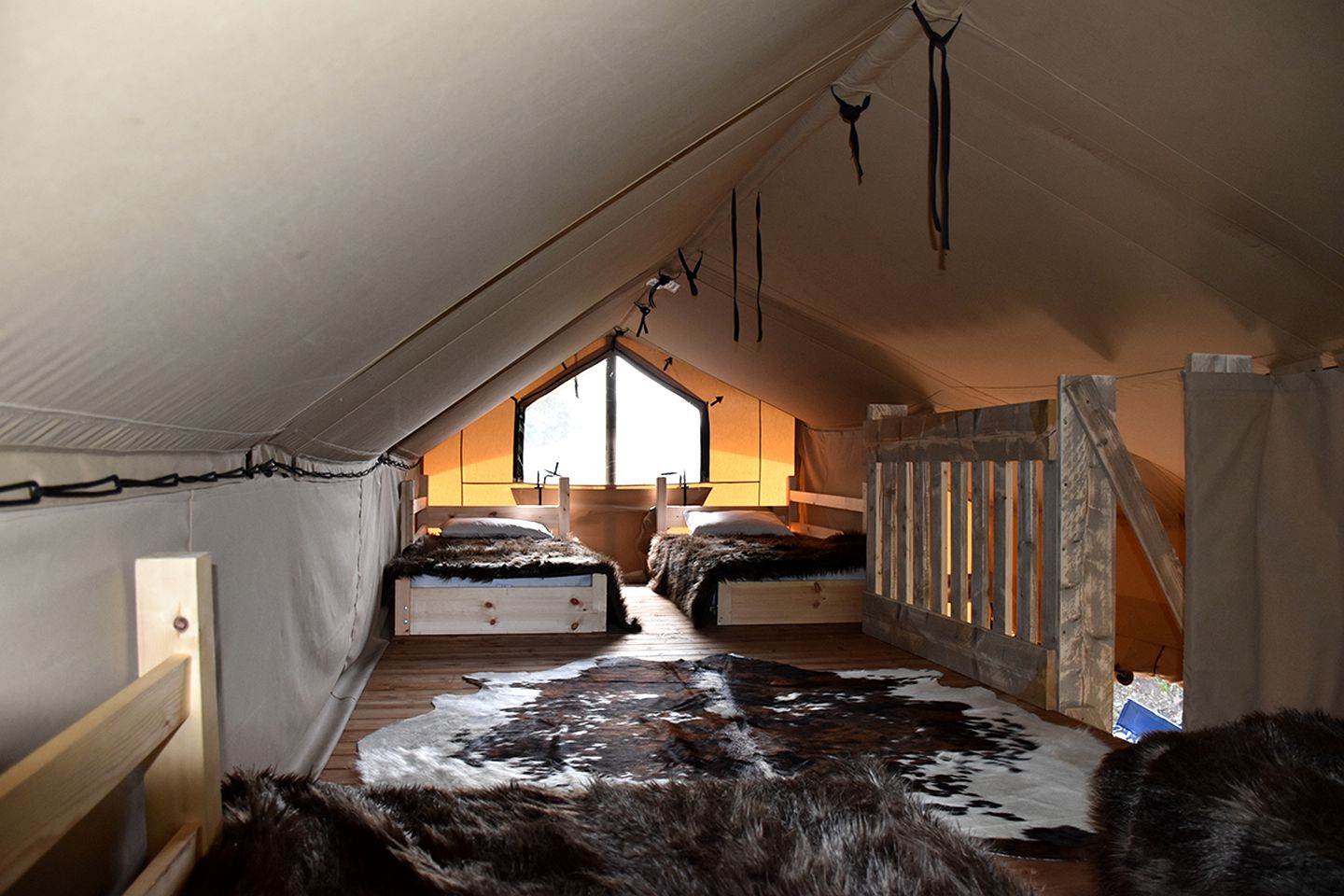 Secluded Safari Tent for a Family Glamping Getaway in Norfolk, England