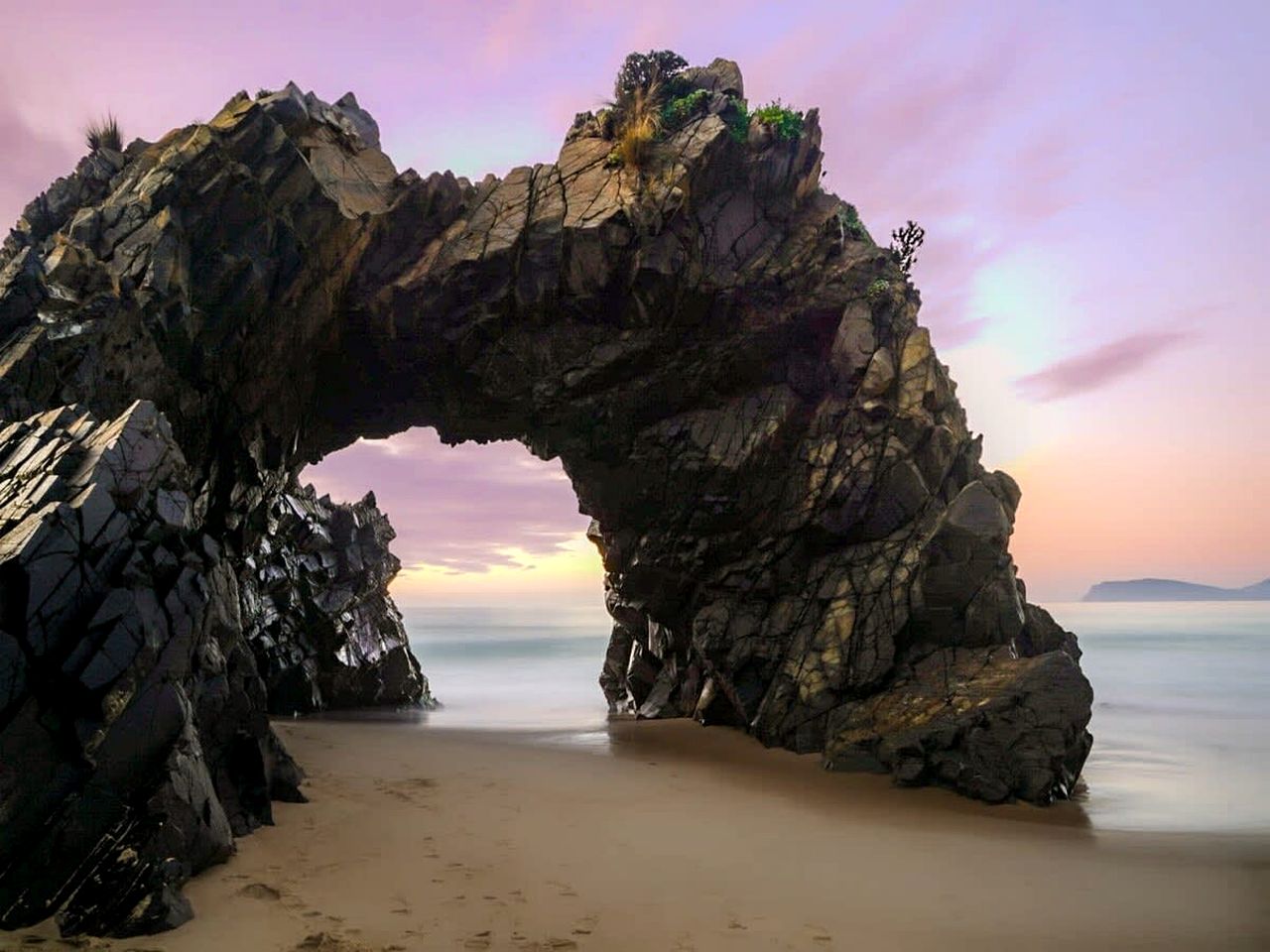 Banyula Cove in North Bruny, Tasmania