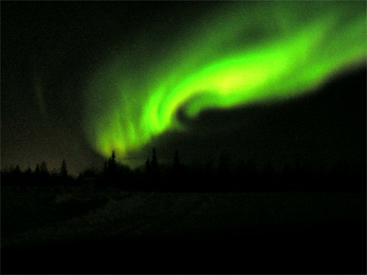 Rustic Log Cabin Rental with Awe-Inspiring Views of the Northern Lights in North Pole, Alaska