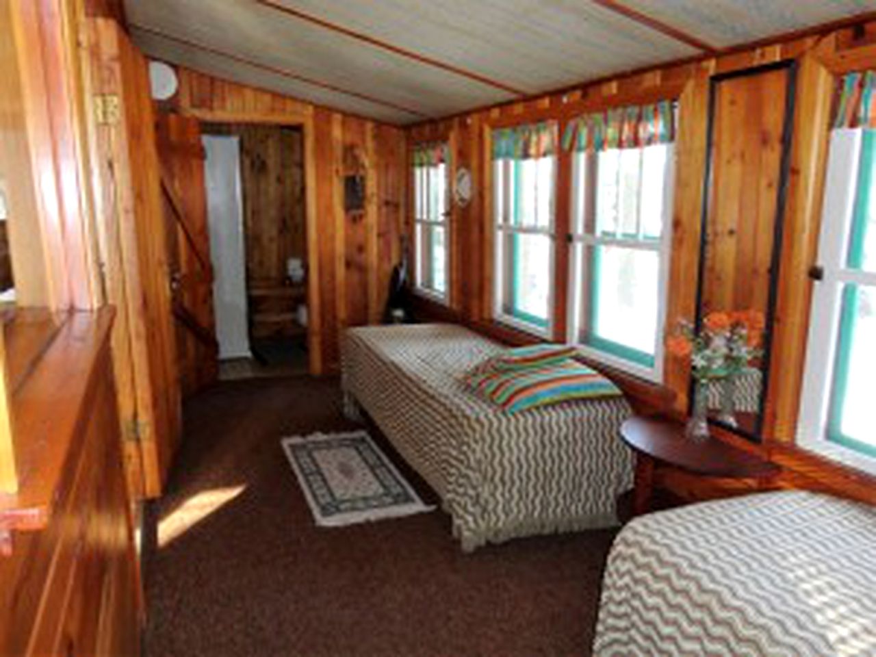 Homespun Cabin in the Woods with Lake Views in Eagle River, Wisconsin