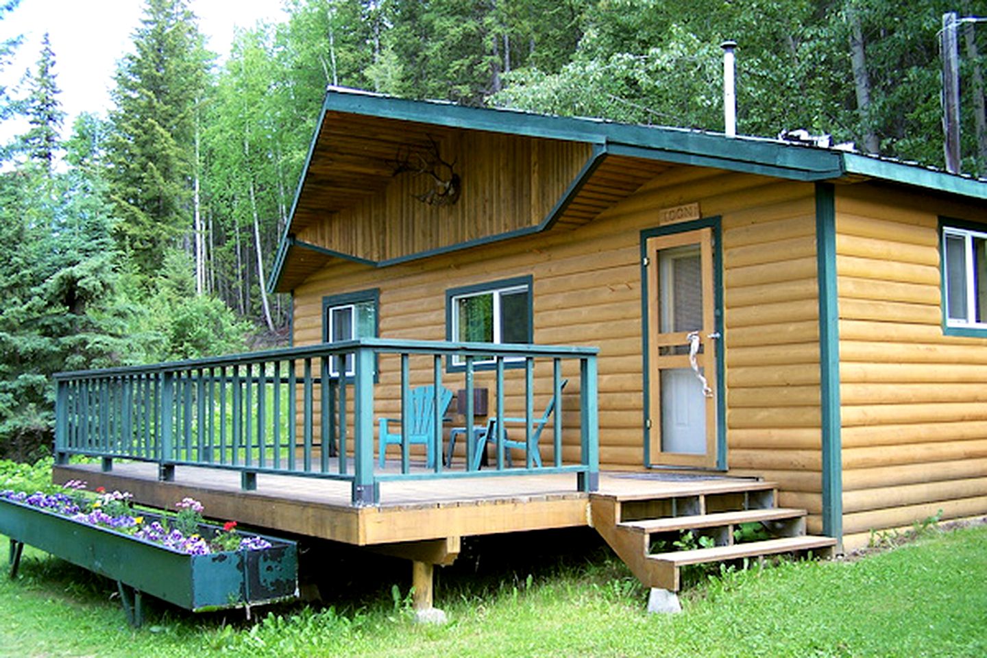 Fly Fishing Cabin near the Cariboo Mountians, British Columbia