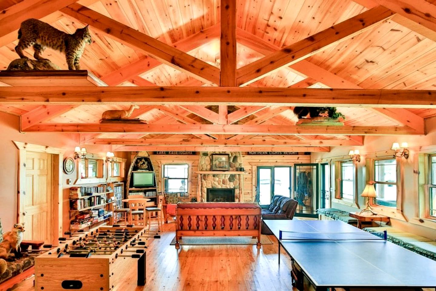 Waterfront Cabin Rental with Breathtaking Sunset Views near Lake Kabetogama, Minnesota