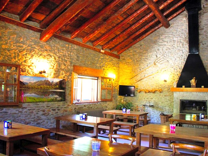 Cabins (Vielha, Catalonia, Spain)