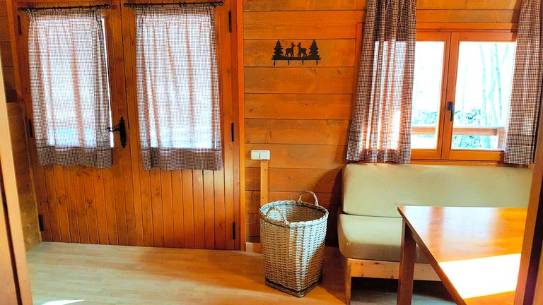 Cabins (Vielha, Catalonia, Spain)