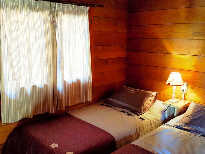 Cabins (Vielha, Catalonia, Spain)