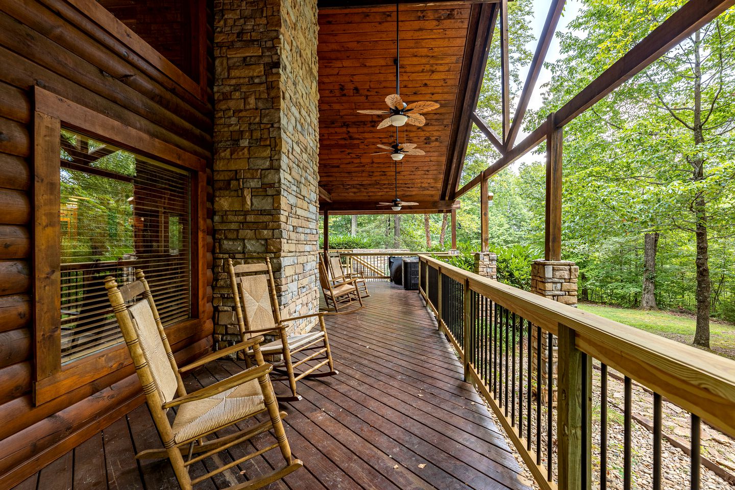 Charming Sevierville Getaway with Stunning Deck and Hot Tub