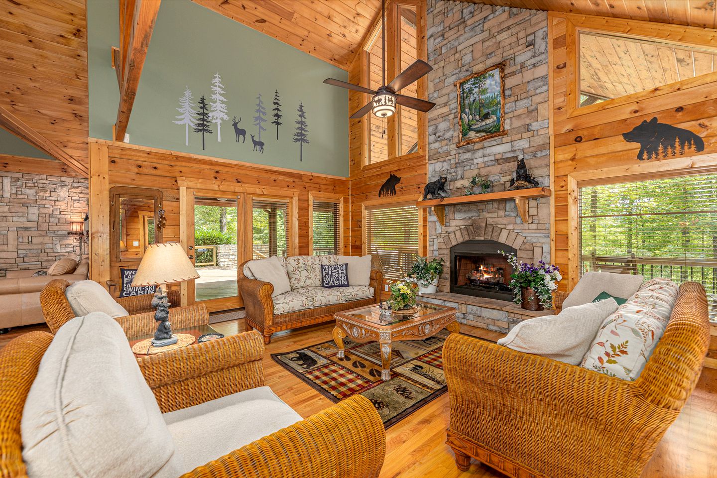 Charming Sevierville Getaway with Stunning Deck and Hot Tub