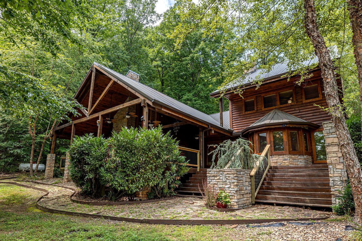 Charming Sevierville Getaway with Stunning Deck and Hot Tub