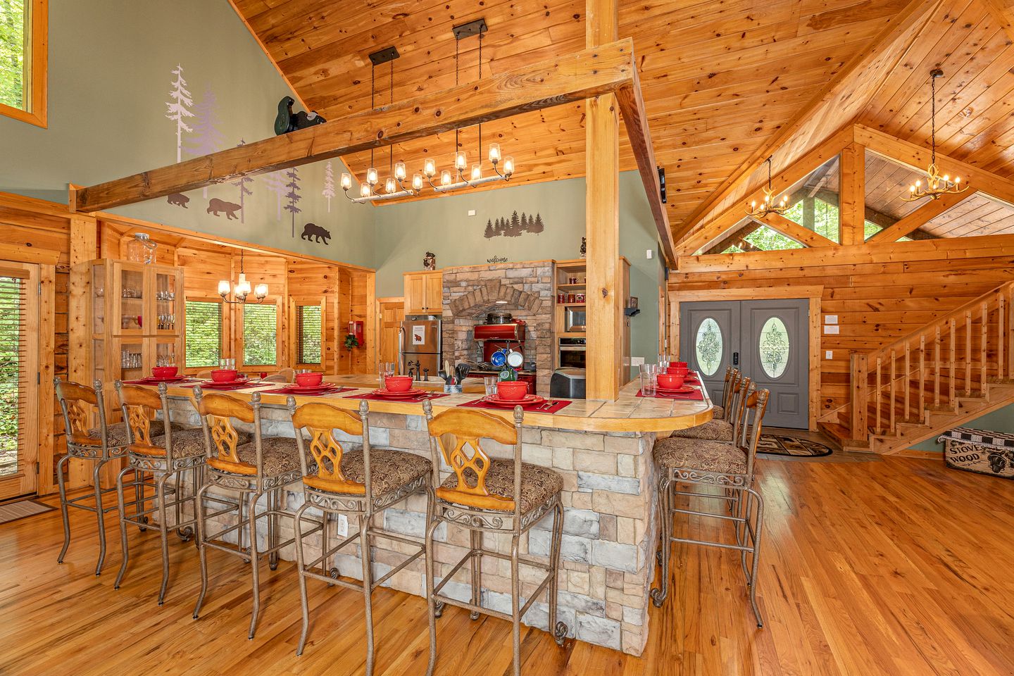 Charming Sevierville Getaway with Stunning Deck and Hot Tub