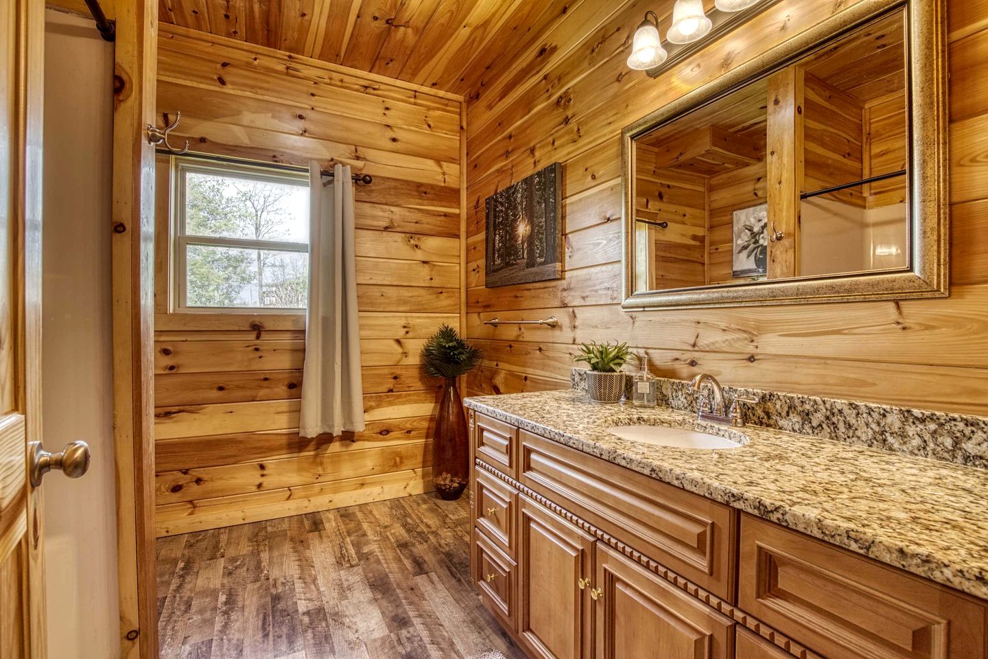 Spacious Mountain Cabin Retreat with Theater, Hot Tub & Fire Pit in Sevierville, Tennessee