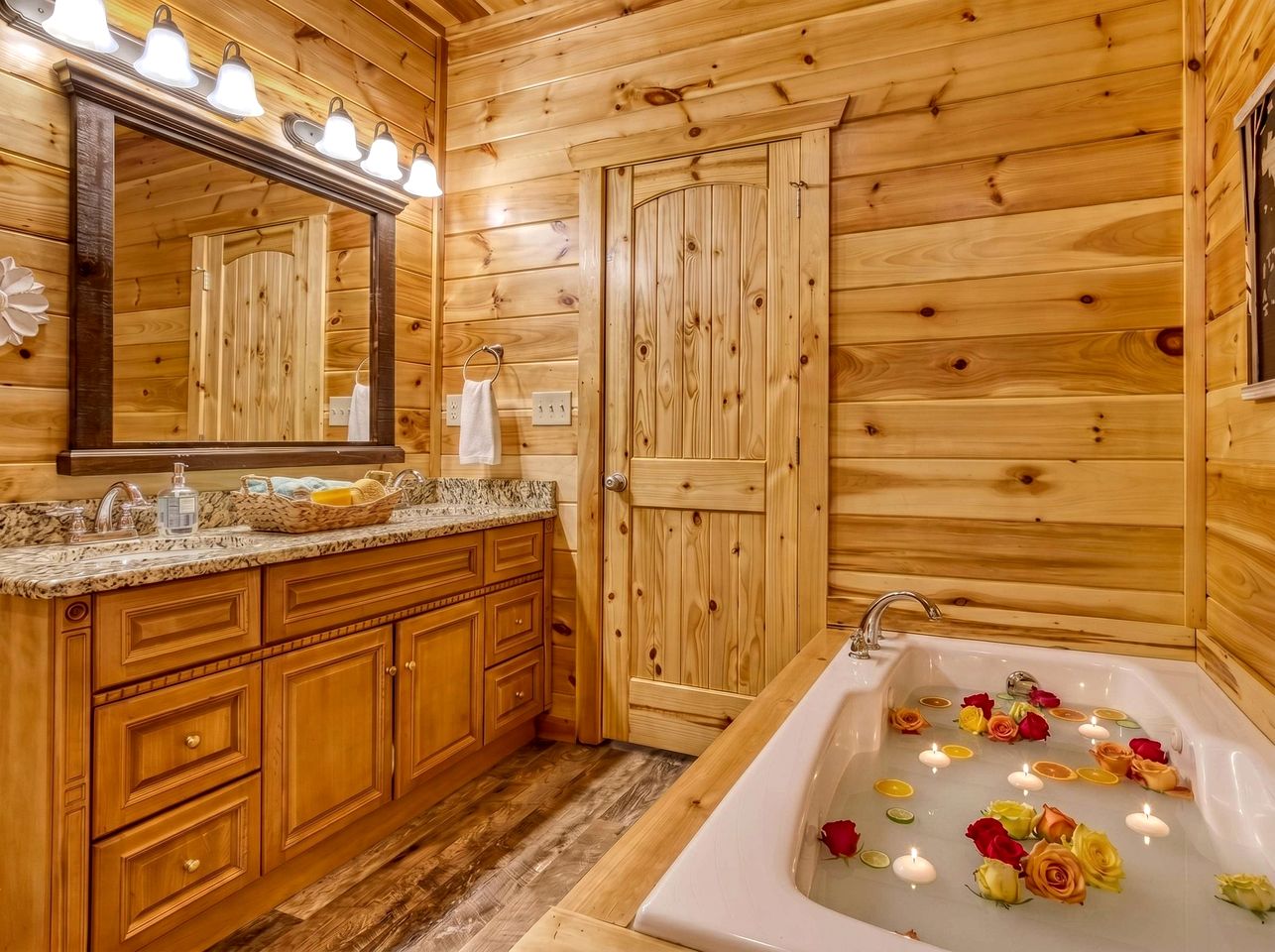 Spacious Mountain Cabin Retreat with Theater, Hot Tub & Fire Pit in Sevierville, Tennessee