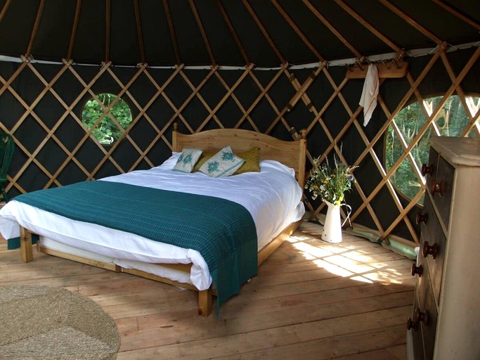 Yurts (United Kingdom, Haslemere, England)