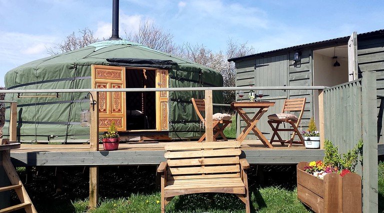 Yurts (Ceredigion, Wales, United Kingdom)