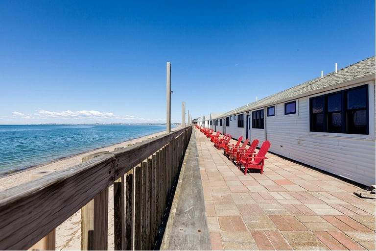 Timeless Oceanfront Cottage Steps to Shore in North Truro, Massachusetts