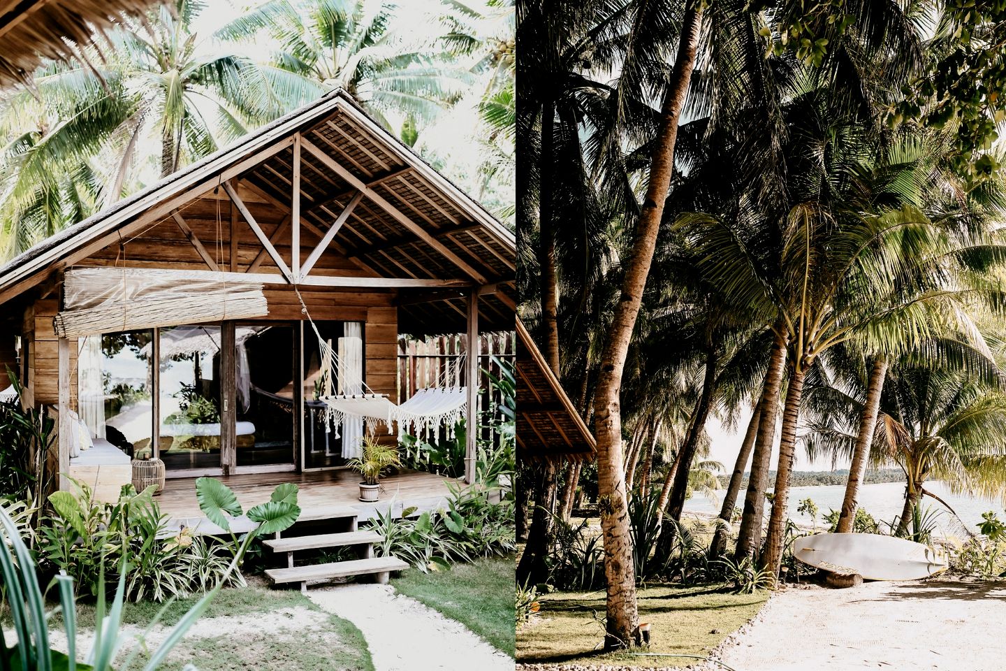 Oceanfront Cabin Rental on Siargao Island, the Philippines