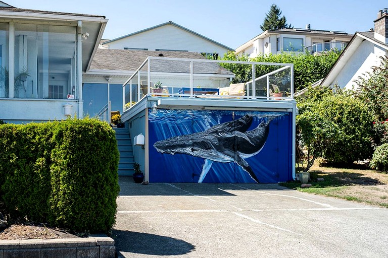 Beautiful Modern Beach House with Stunning Views of the Salish Sea in Campbell River, BC