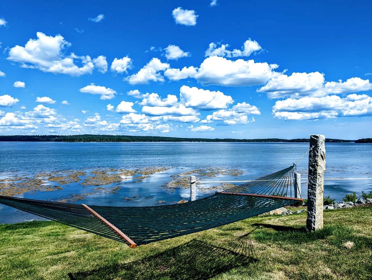 Gorgeous Beach House with Private Beach, Fire Pit & Outdoor Living Near Bar Harbor, Hancock Point Maine