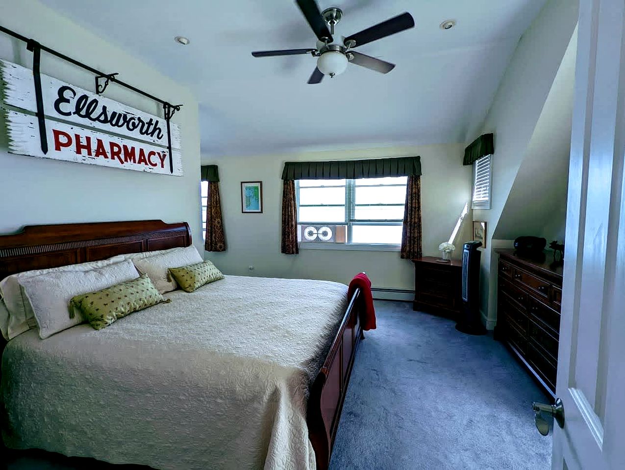 Gorgeous Beach House with Private Beach, Fire Pit & Outdoor Living Near Bar Harbor, Hancock Point Maine