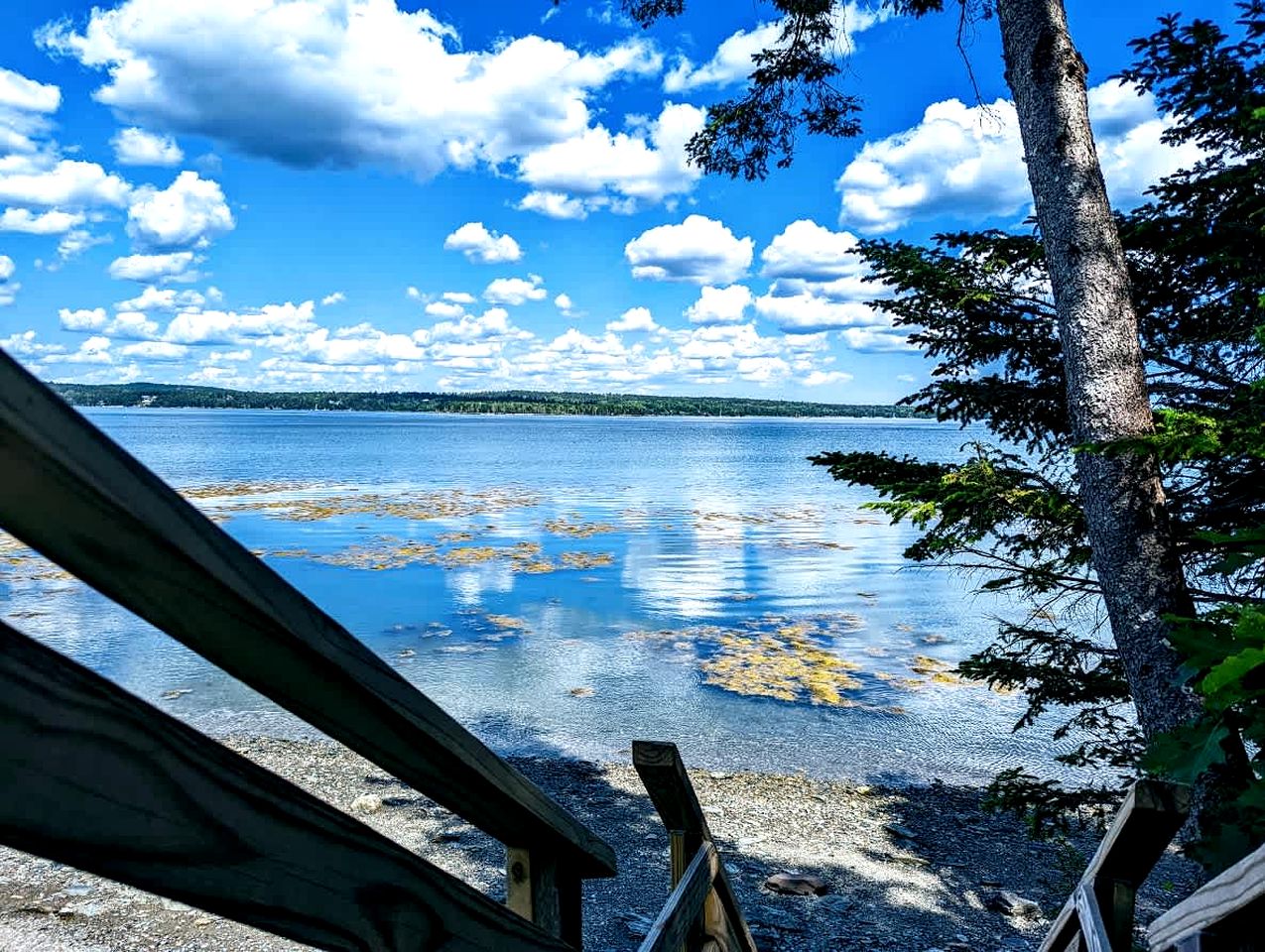 Gorgeous Beach House with Private Beach, Fire Pit & Outdoor Living Near Bar Harbor, Hancock Point Maine