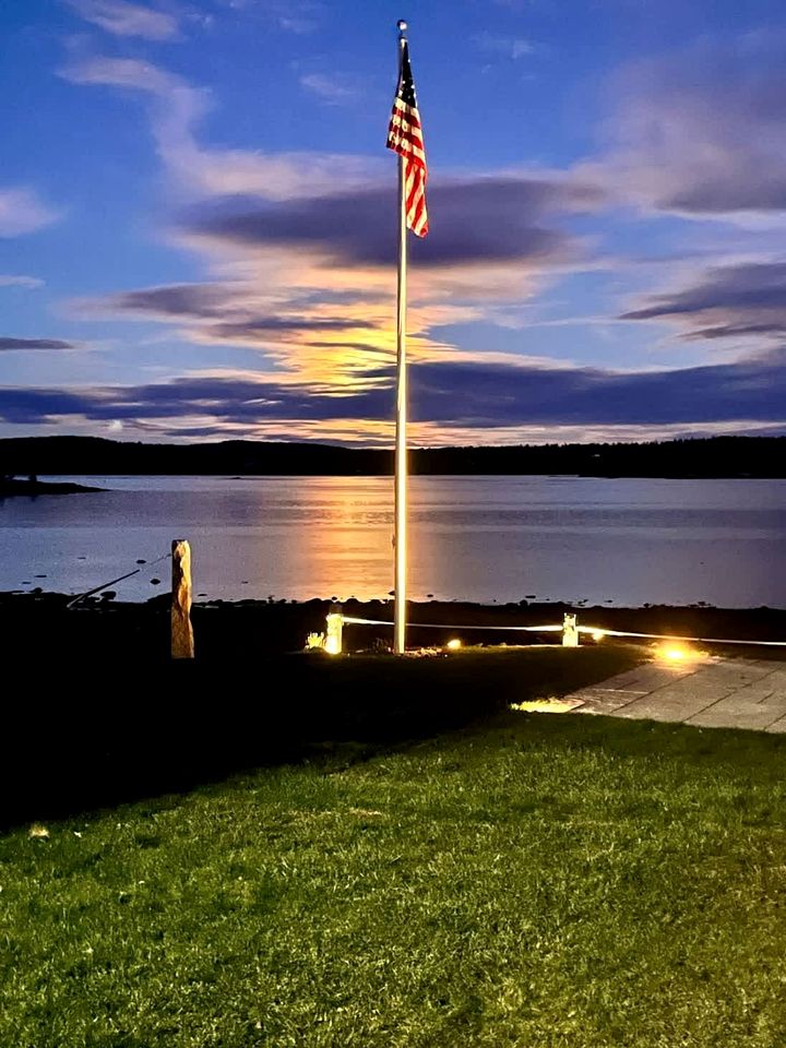 Gorgeous Beach House with Private Beach, Fire Pit & Outdoor Living Near Bar Harbor, Hancock Point Maine