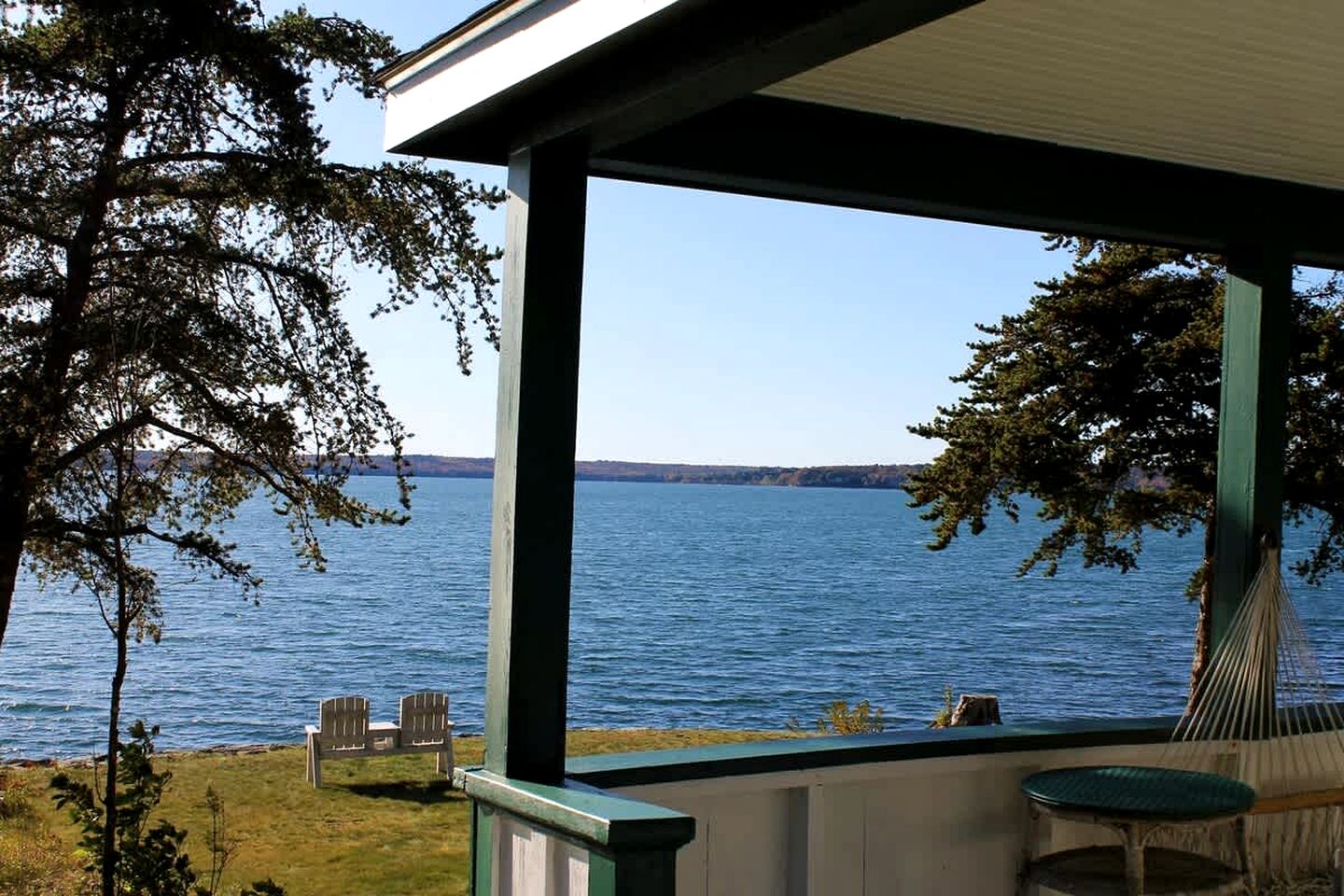 Scenic Waterfront Summer Cottage with Ocean Views, Kayaking & Beach Access near Bar Harbor, Hancock Point, Maine