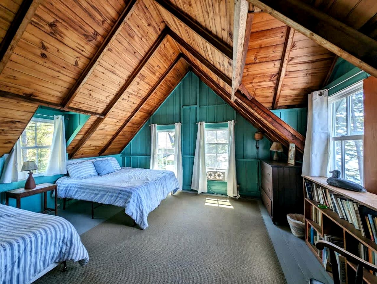 Scenic Waterfront Summer Cottage with Ocean Views, Kayaking & Beach Access near Bar Harbor, Hancock Point, Maine