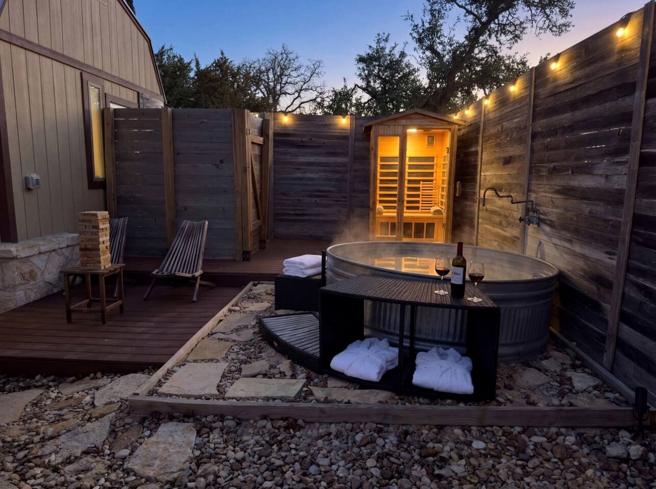 Off-Grid Luxurious Tiny Cabin with Incredible Outdoor and Indoor in Texas